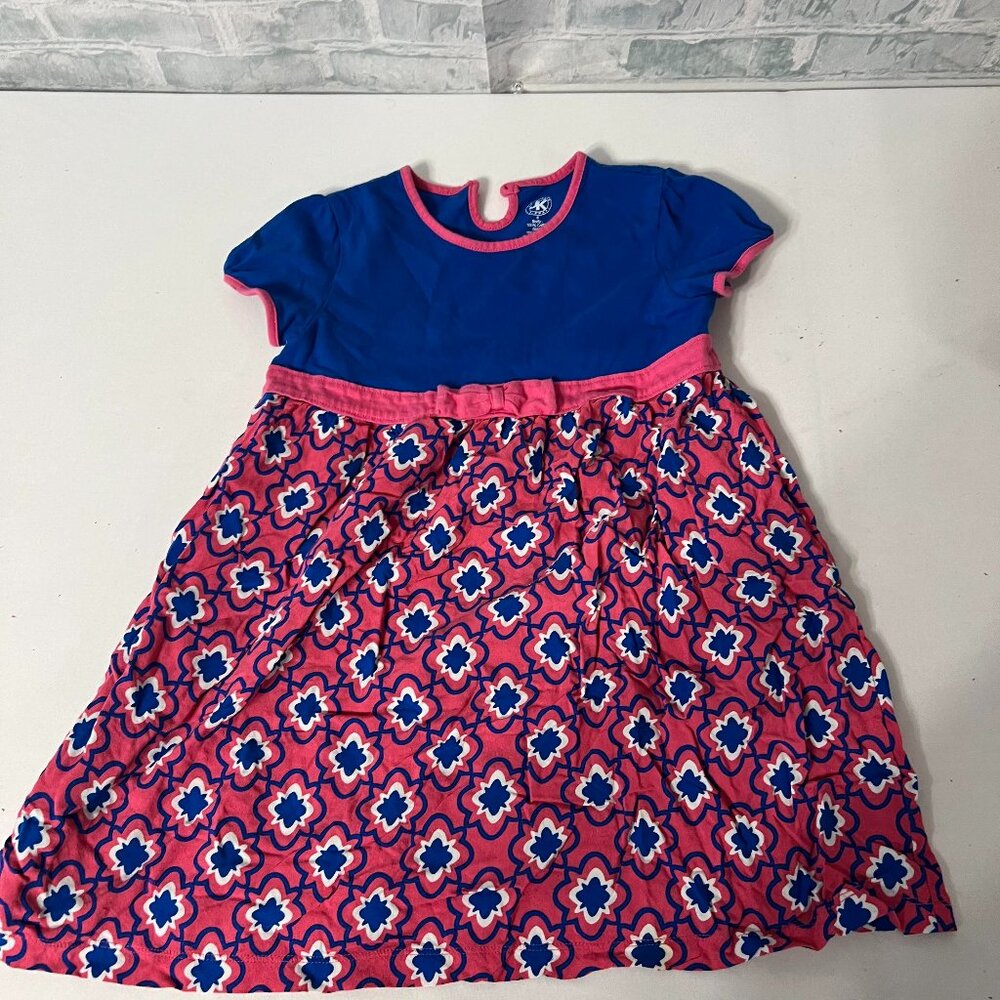 GIRLS PINK AND BLUE DRESS
